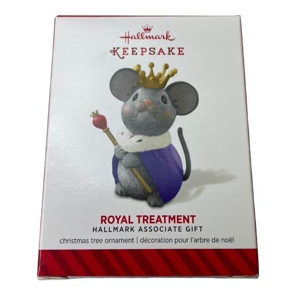 NWT 2014 Hallmark Keepsake “Royal Treatment” Associate Gift Christmas Ornament - Picture 1 of 4
